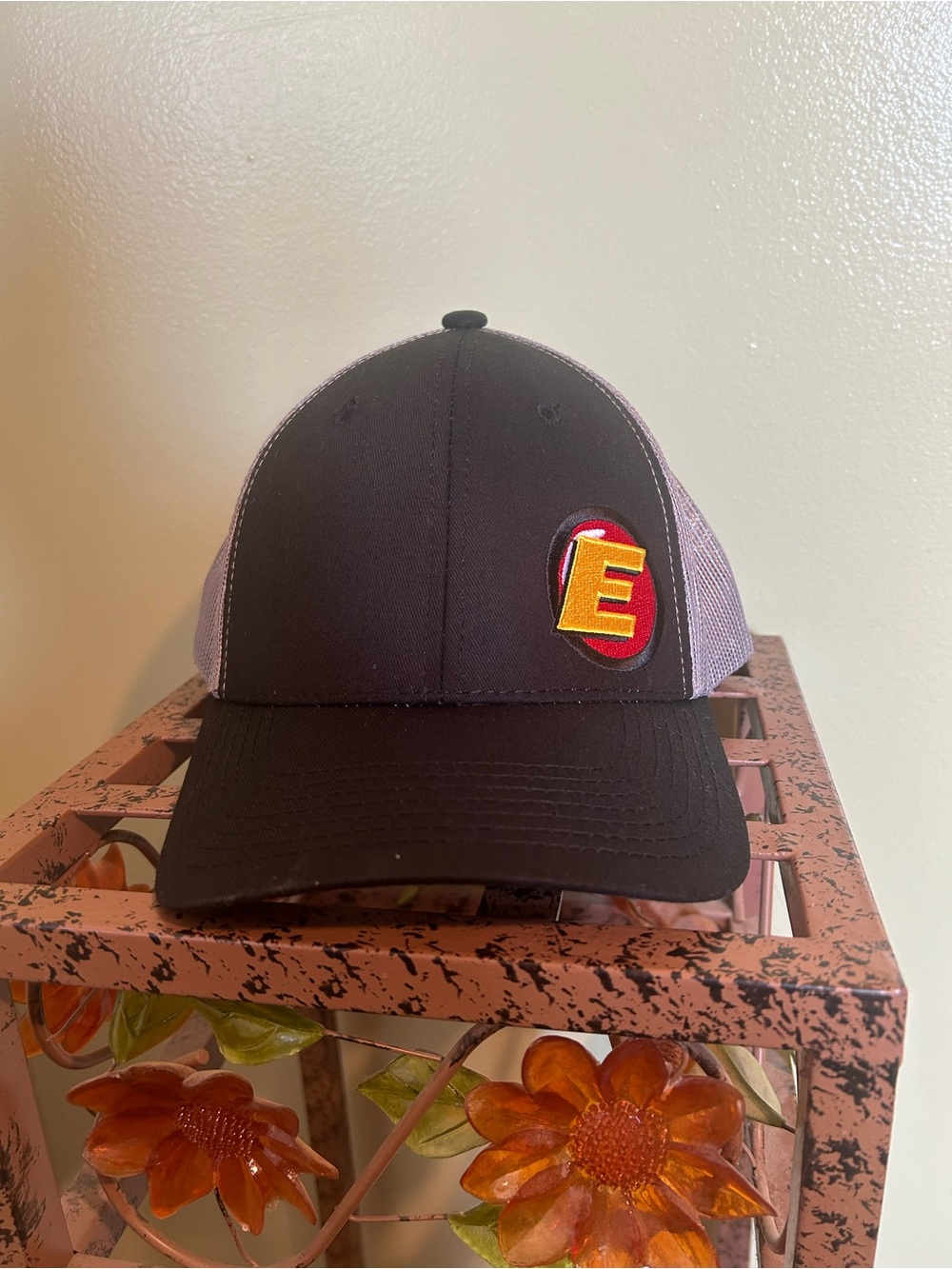 Estes Express Lines Trucking Hat Bretmor Mesh Snapback Cap Black Gray One Size